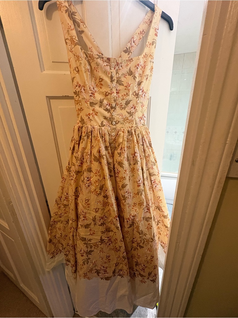 House of CB Yellow Floral Maxi Dress - Picture 6 of 7